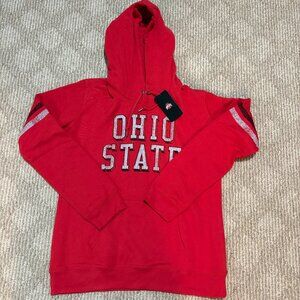 NCAA OHIO STATE BUCKEYES men's hoodie sweatshirt, red, X-LARGE, New, w/tags